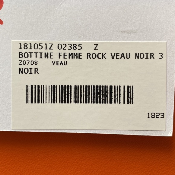 BNIB Hermès open-toe Rock booties - size 38.5 - Picture 14 of 14
